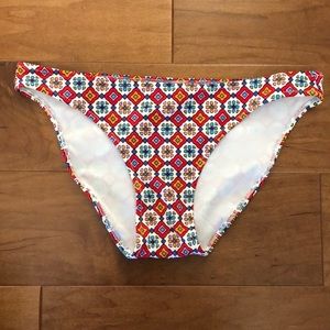 NWOT Victoria’s Secret Boho Printed Bikini Bottoms